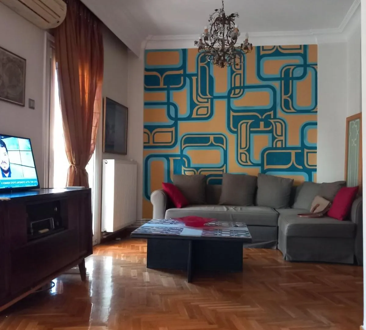 Retro Central Daire Selanik Yunanistan
